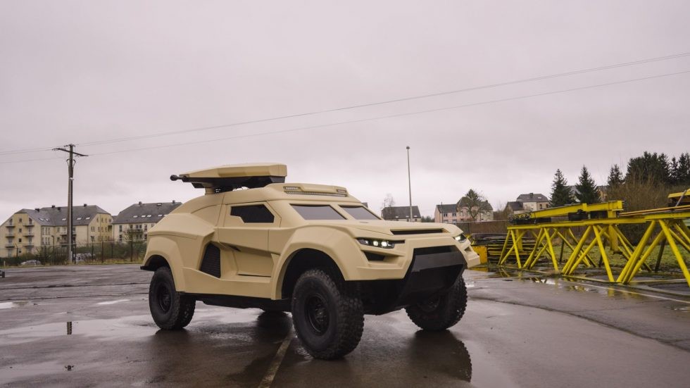 Cockerill i-X Belgian 4x4 Armored Fighting Vehicle (C)
